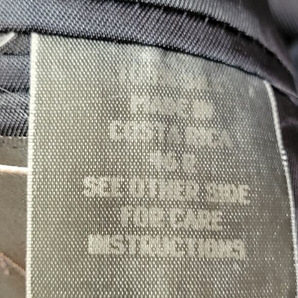 EVAN PICONE 100% Silk Navy Sport Coat Suit Blazer 2 Button Single Vent Macys 46 - Picture 4 of 7